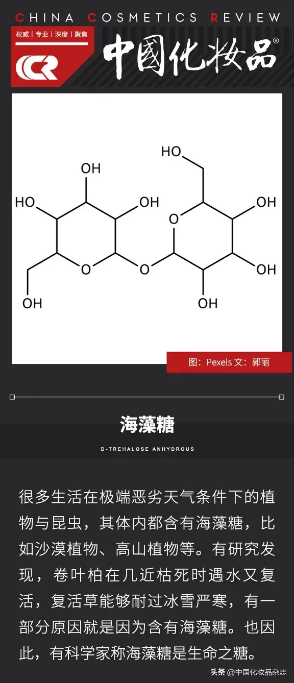 海藻糖对皮肤有害吗 ,能让皮肤“复活”的生命之糖——海藻糖