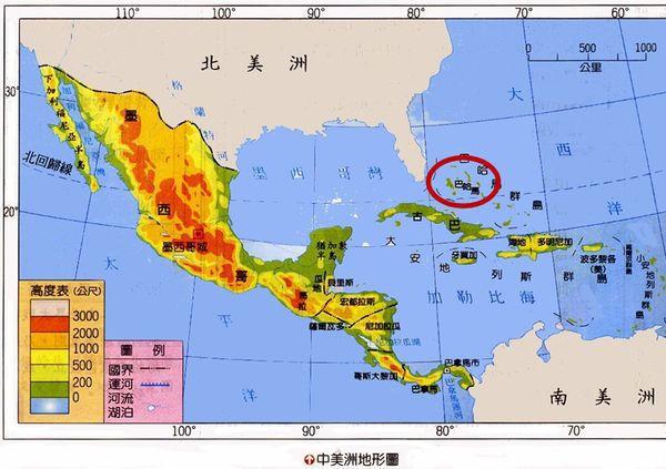 地图看世界；巴哈马的首都拿骚及耶路撒冷是哪国的首都？