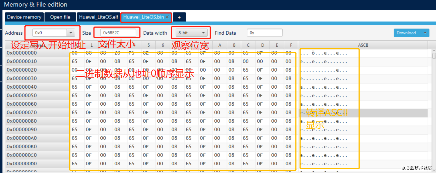 bin文件用什么打开（LiteOS中生成的Bin、HEX、ELF三种文件格式）